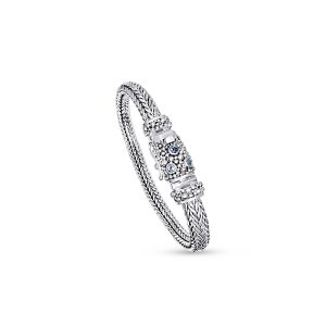Tulang Naga Lombok and Blue Topaz - 6MM